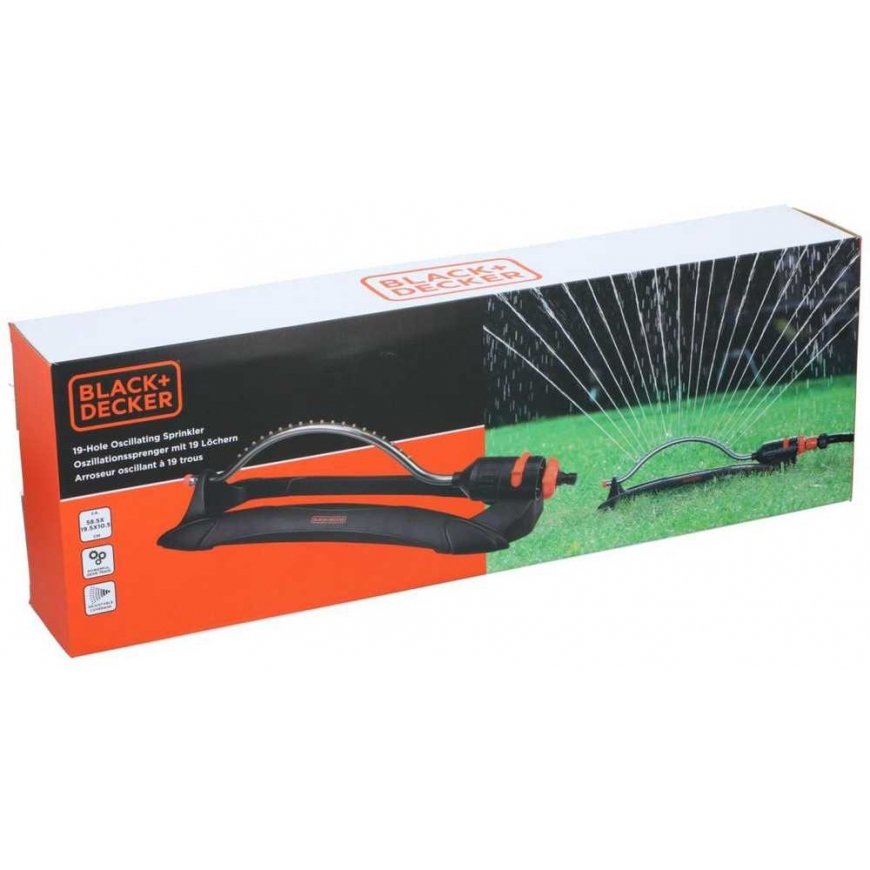 BLACK + DECKER ZRASZACZ OSCYLACYJNY TURBO 19 DYSZ Black + DECKER – 4