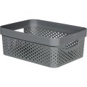 Infinity Recycled Box 11L 36x27x14cm dark grey Infinity Recycled Box 11L 36x27x14cm dark grey