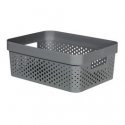 Infinity Recycled Box 11L 36x27x14cm dark grey Infinity Recycled Box 11L 36x27x14cm dark grey