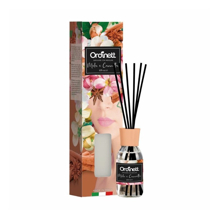 Aromatic sticks diffuser 125ml Apple and cinnamon