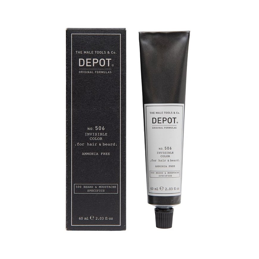 Depot No. 506 Invisible Color semi-permanent hair and beard colo