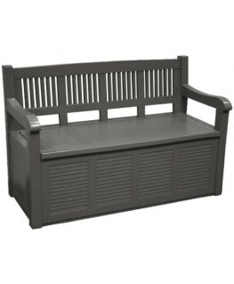 Carrefour 1707239 outdoor bench Solid Resin, Wood
