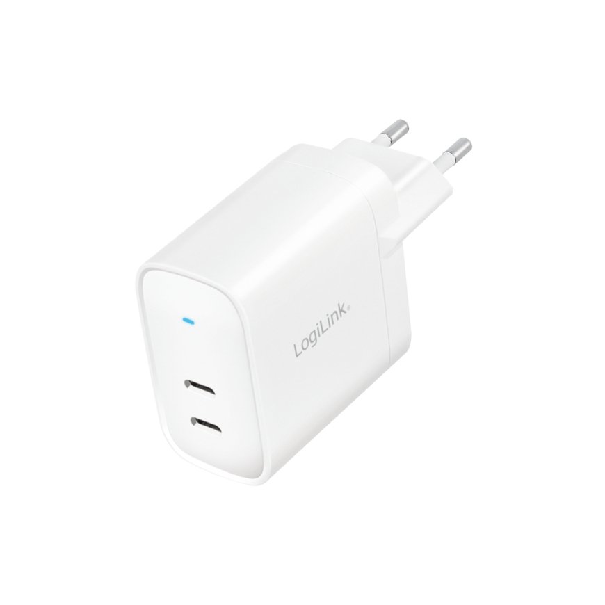 LogiLink PA0282 mobile device charger Mobile phone, Tablet White AC Fast charging Indoor