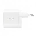 LogiLink PA0282 PDA/mobīlo telefonu lādētājs Mobilais telefons, Planšete Balts AC Ātrā uzlāde Iekšte LogiLink PA0282 PDA/mobīlo telefonu lādētājs Mobilais telefons, Planšete Balts AC Ātrā uzlāde Iekšte