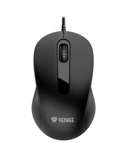 Symmetrical USB wired mouse, 3 buttons, 1000DPI optical