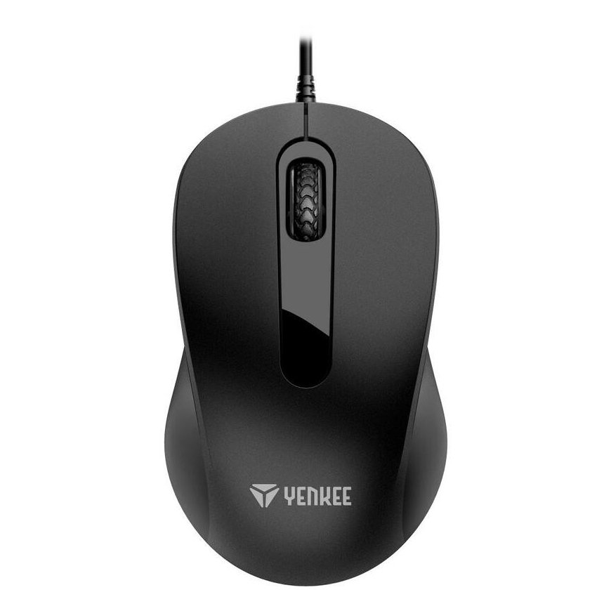 Symmetrical USB wired mouse, 3 buttons, 1000DPI optical