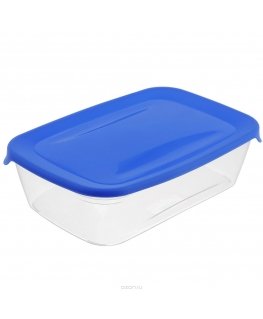 Food container square 2,9L Fresh&Go yellow