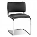 Visitor's chair Nowy Styl SYLWIA V-2, artificial leather, gray sp. Visitor's chair Nowy Styl SYLWIA V-2, artificial leather, gray sp.