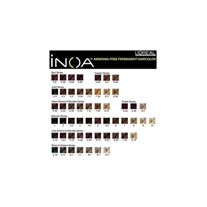 L‘Oreal Professionnel iNOA plaukų dažai 60ml – 3