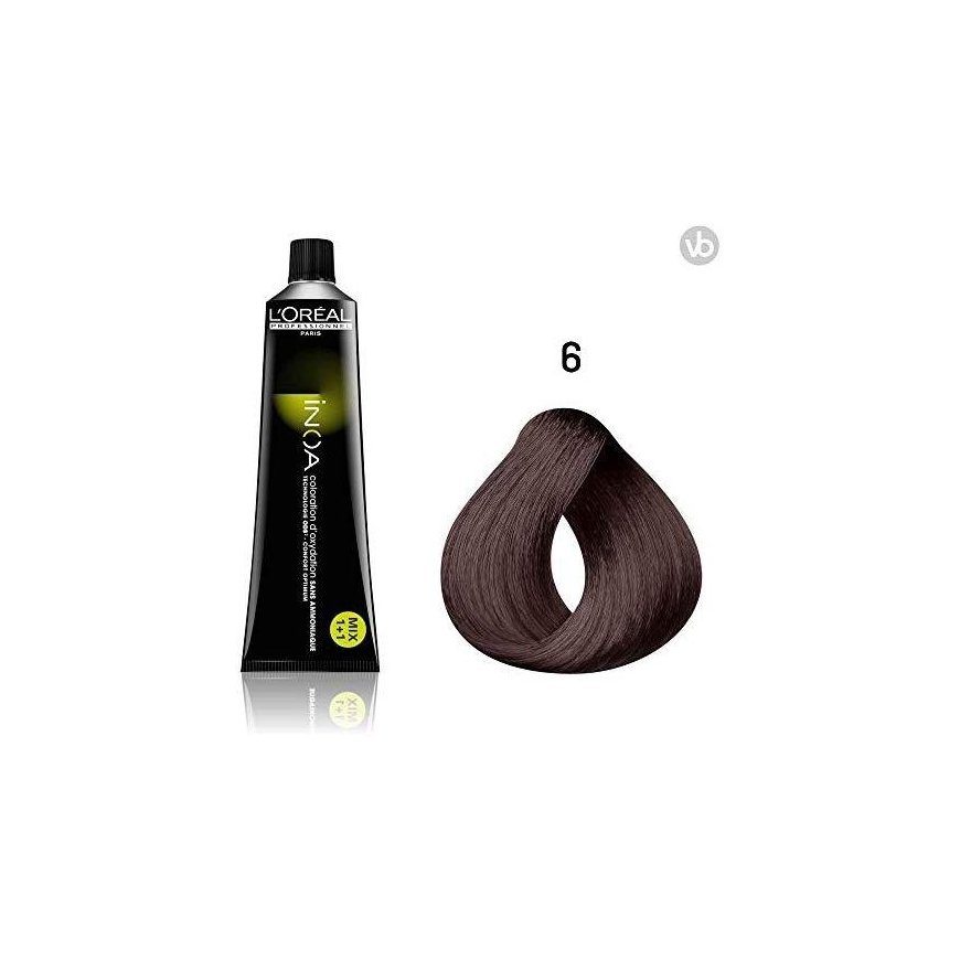 L‘Oreal Professionnel iNOA plaukų dažai 60ml – 4