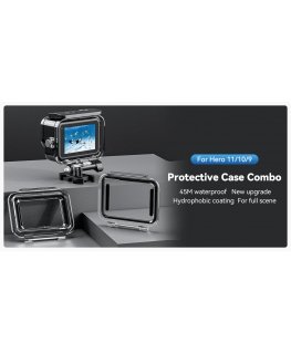 Protective case combo TELESIN for GoPro Hero 12|11|10|9