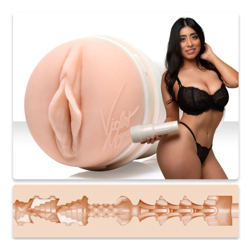 Fleshlight Girls - Realistic Masturbator Cipki Gwiazdy Porno Violet Myers – 5