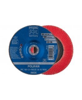PFERD PFC 180 CO-FREEZE 36 SG INOX rotary tool grinding/sanding supply Metal