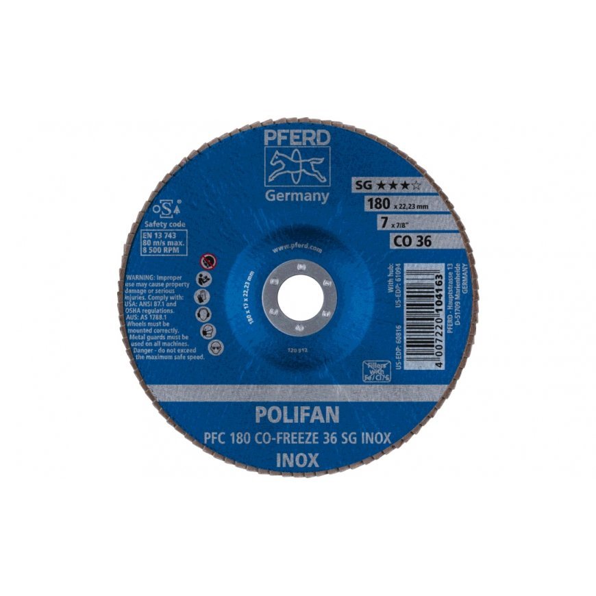 PFERD PFC 180 CO-FREEZE 36 SG INOX rotary tool grinding/sanding supply Metal – 3