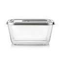 Caso Glass Vacuum Container with Plastic Lid | VacuBoxx Inox XL Caso Glass Vacuum Container with Plastic Lid | VacuBoxx Inox XL