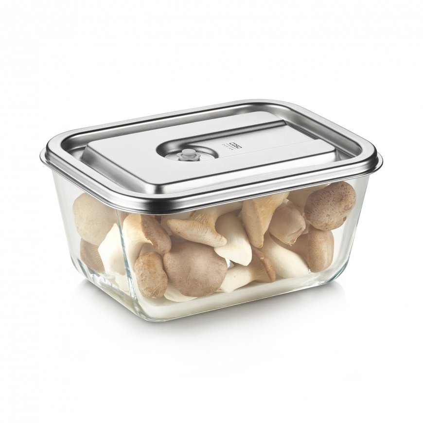 Caso Glass Vacuum Container with Plastic Lid | VacuBoxx Inox XL – 4