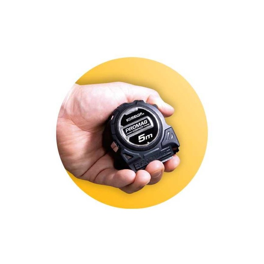 8m Komelon Retractable Tape [MPR85], Pro Mag with Magnetic Retainer – 2