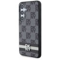 Case DKNY PU Leather Checkered Pattern and Stripe Case for Samsung Galaxy S24+ Black Case DKNY PU Leather Checkered Pattern and Stripe Case for Samsung Galaxy S24+ Black