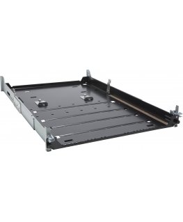 HP Z2 Mini/Z2 Tower/Z4/Z6 Depth Adjustable Fixed Rail Rack Kit Черный, Серебристый