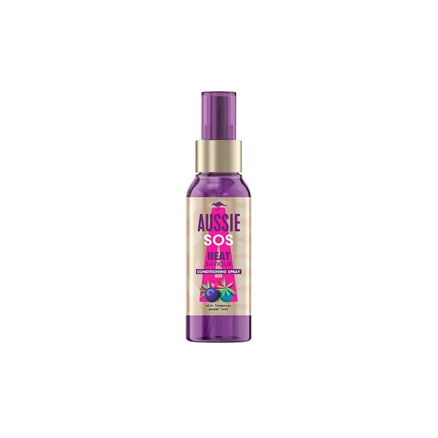 Aussie SOS HEAT SAVIOUR Plaukų lakas Moteriškas 100 ml