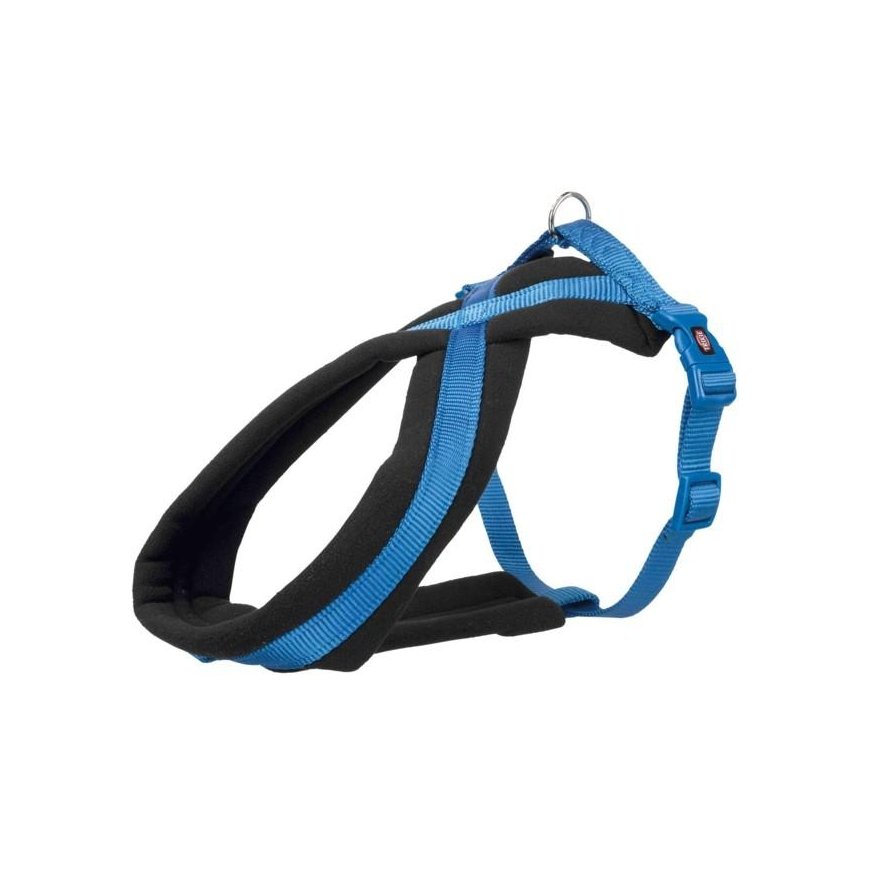 TRIXIE Premium touring braces, XS-S 30-55cm/15mm, blue – 3