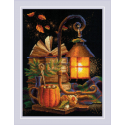 Uab Riolis Siuvinėjimo kryželiu rinkinys Cozy Autumn 18x24 SR2146 Uab Riolis Siuvinėjimo kryželiu rinkinys Cozy Autumn 18x24 SR2146