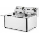 Deep fryer Gastronomiczna Kitchen Line 6kW 230V 2 x 4L - Hendi 205846 Deep fryer Gastronomiczna Kitchen Line 6kW 230V 2 x 4L - Hendi 205846