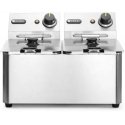 Deep fryer Gastronomiczna Kitchen Line 6kW 230V 2 x 4L - Hendi 205846 Deep fryer Gastronomiczna Kitchen Line 6kW 230V 2 x 4L - Hendi 205846