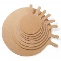 Pizza board with handle, HENDI