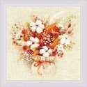 Uab Riolis Bouquet with Lagurus and cotton SR1913 Uab Riolis Bouquet with Lagurus and cotton SR1913