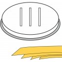 PAPPARDELLE pasta maker, wide strips, 5 holes 16x1 mm MPF2.5/4 - Hendi 229385 PAPPARDELLE pasta maker, wide strips, 5 holes 16x1 mm MPF2.5/4 - Hendi 229385