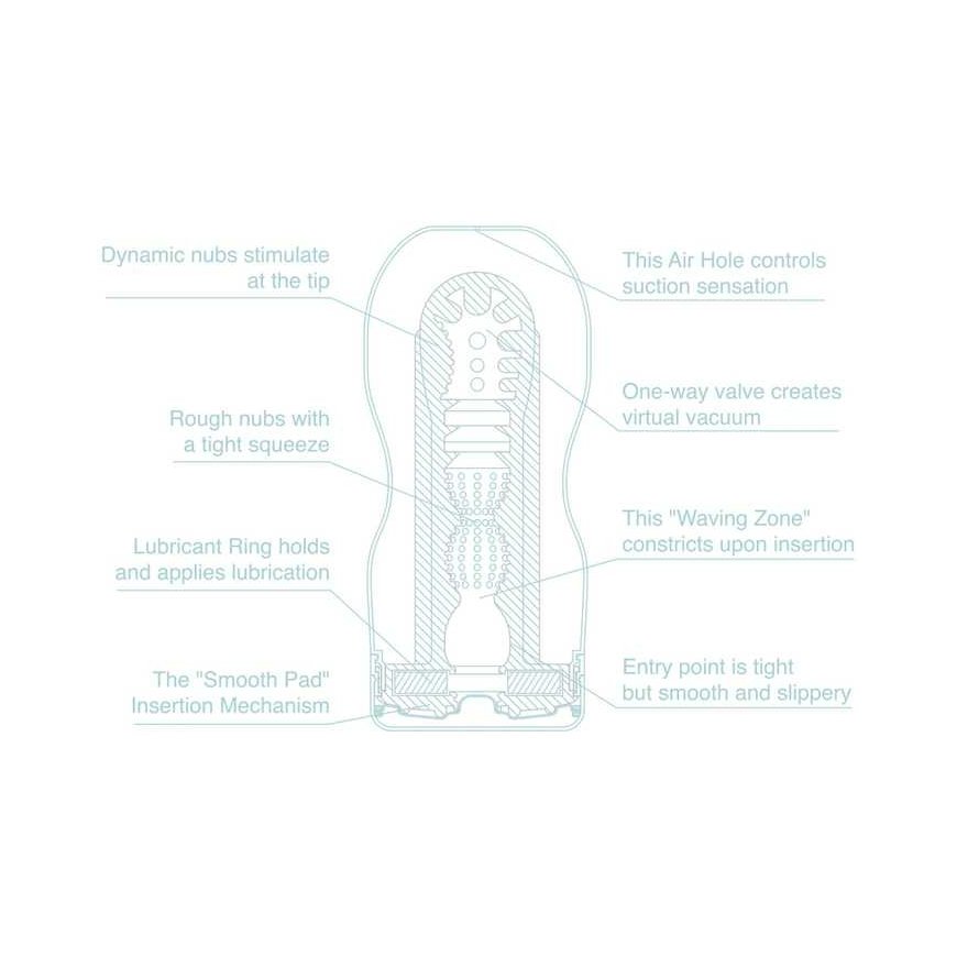 Tenga Original Vacuum Cup Cool disposable cooling masturbator – 5