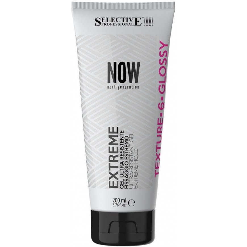 Selective Professional Now EXTREME GEL Extremely strong fixation and resistance hair gel, 200 ml