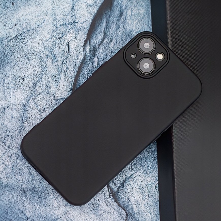 Mobiili tagakaas Setty Redmi Note 13 Pro+, silikoon, must – 2