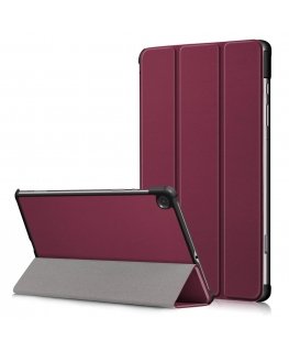 Reach Case Smart Leather Lenovo Tab M10 3rd Gen TB328FU/TB328XU 10.1 burgundy