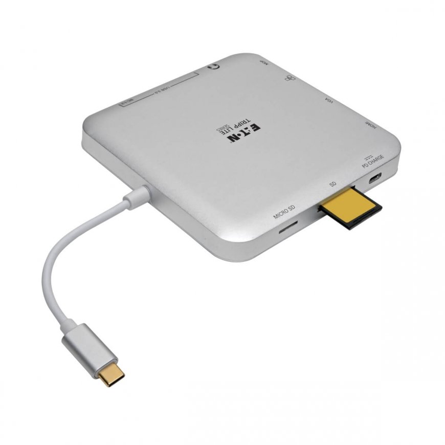 Tripp Lite U442-DOCK2-S knyginių kompiuterių dokas / jungčių replikatorius Vielinis USB 3.2 Gen 2 (3 – 3