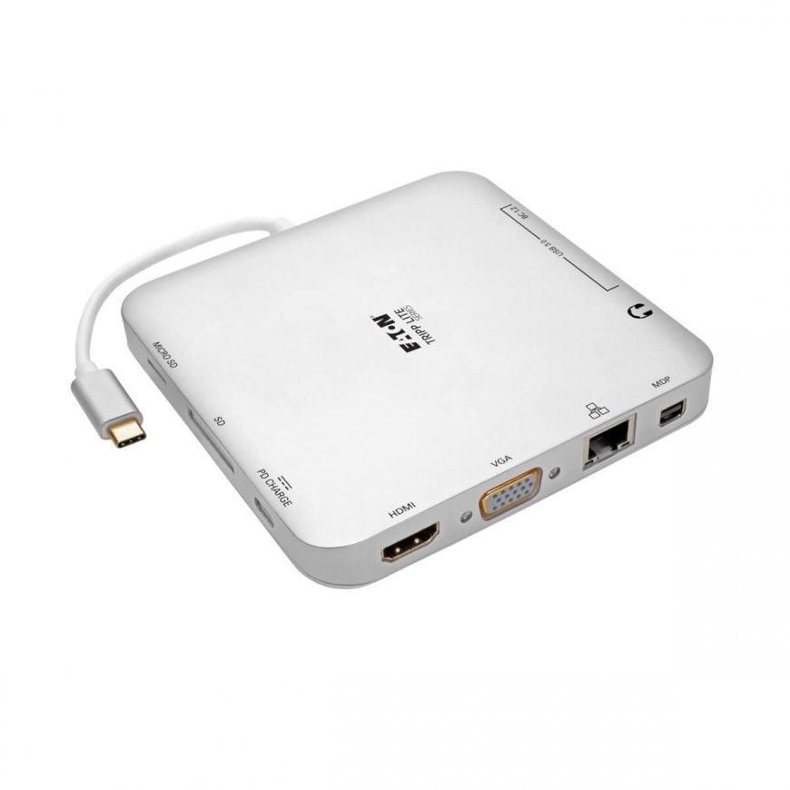 Tripp Lite U442-DOCK2-S knyginių kompiuterių dokas / jungčių replikatorius Vielinis USB 3.2 Gen 2 (3 – 5