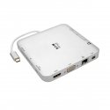 Tripp Lite U442-DOCK2-S USB-C Dock, Dual Display - 4K HDMI/mDP, VGA, USB 3.x (5Gbps), USB-A/C Hub, G Tripp Lite U442-DOCK2-S USB-C Dock, Dual Display - 4K HDMI/mDP, VGA, USB 3.x (5Gbps), USB-A/C Hub, G
