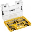 Drilled set 85 pcs. końcówek PH, PZ, TX, wierteł do drawna, metalu i betonu, Large Tough Case, DeWALT [DT70762-QZ]