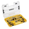 Drilled set 85 pcs. końcówek PH, PZ, TX, wierteł do drawna, metalu i betonu, Large Tough Case, DeWALT [DT70762-QZ]