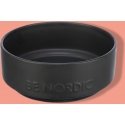 Trixie BE NORDIC bowl, ceramic/rubber, 1.2 l/ø 18 cm, juodas Trixie BE NORDIC bowl, ceramic/rubber, 1.2 l/ø 18 cm, juodas