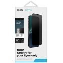 UNIQ Optix Privacy iPhone 15 6.1" / 14 Pro 6.1" prywatyzujące grūdintas stiklas su aplikatorem UNIQ Optix Privacy iPhone 15 6.1" / 14 Pro 6.1" prywatyzujące grūdintas stiklas su aplikatorem
