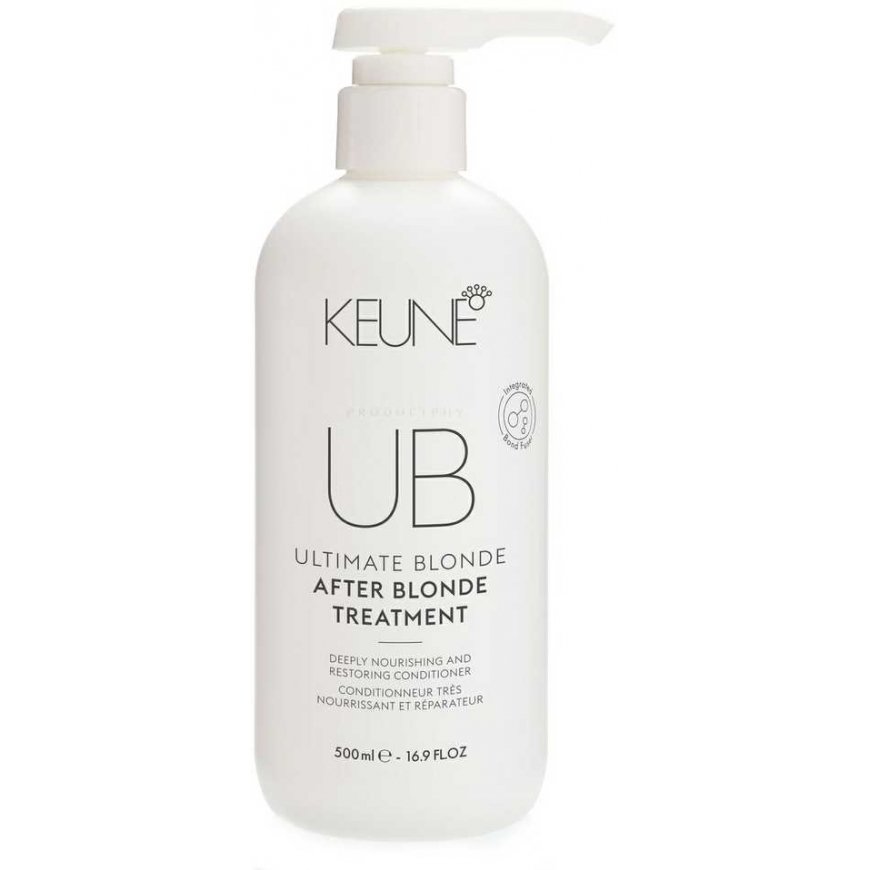Keune, UB After For light hair, Hair Treatment Conditioner, For nourishing, For Color-Treated Hair, 500 ml – 2