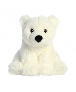 AURORA Eco Nation Plush Polar Bear, 24 cm