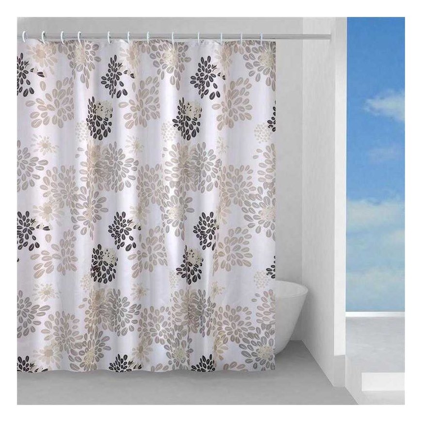 Bath curtains Gedy Caffe TTE13022430, 2.4 x 2 m – 2