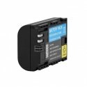Dual-channel charger set and two LP-E6N rechargeable batteries Newell DL-USB-C for Canon