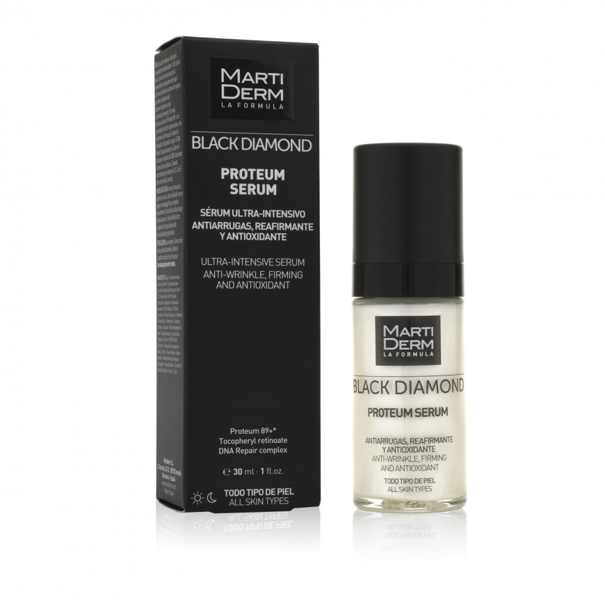 MartiDerm BLACK DIAMOND Proteum Serum Sejas serums 30 ml