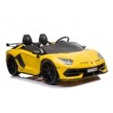 Lean Cars Auto na akumulator Lamborghini Aventador SX2028 Geltonas