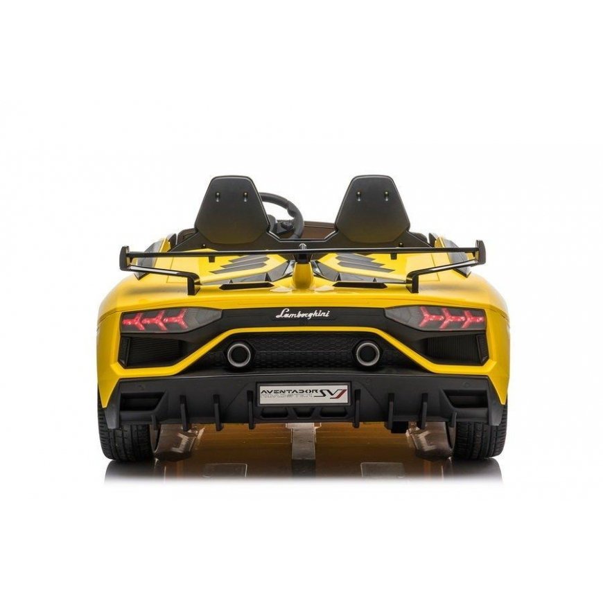Lean Cars Auto na akumulator Lamborghini Aventador SX2028 Geltonas – 4