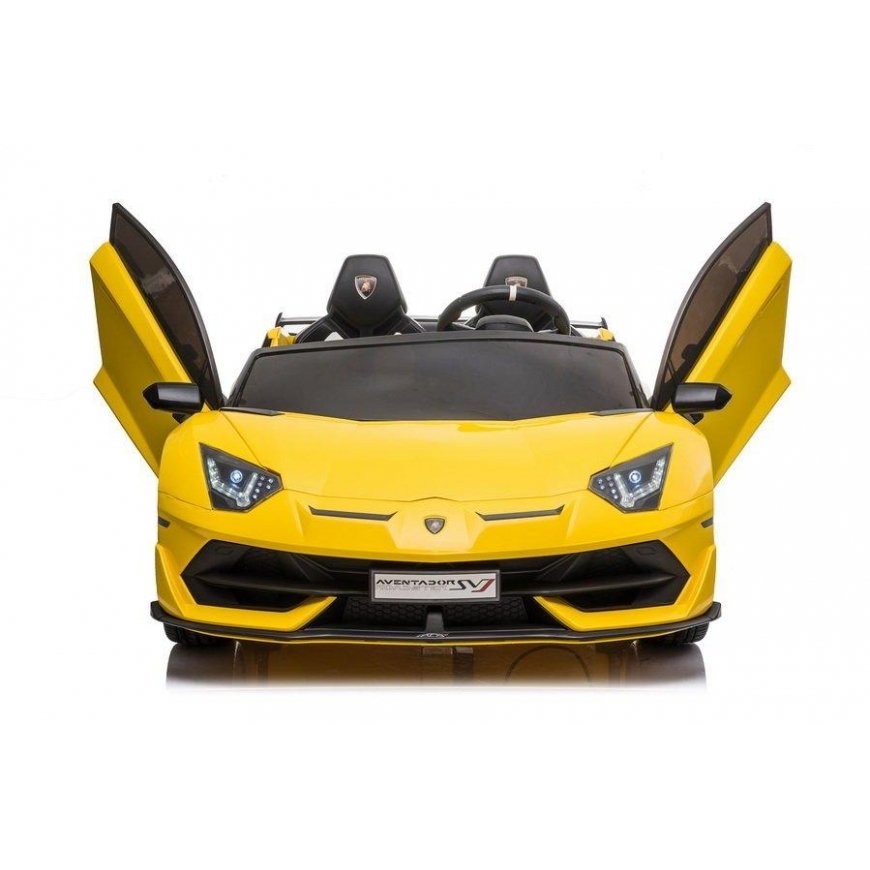 Lean Cars Auto na akumulator Lamborghini Aventador SX2028 Geltonas – 5